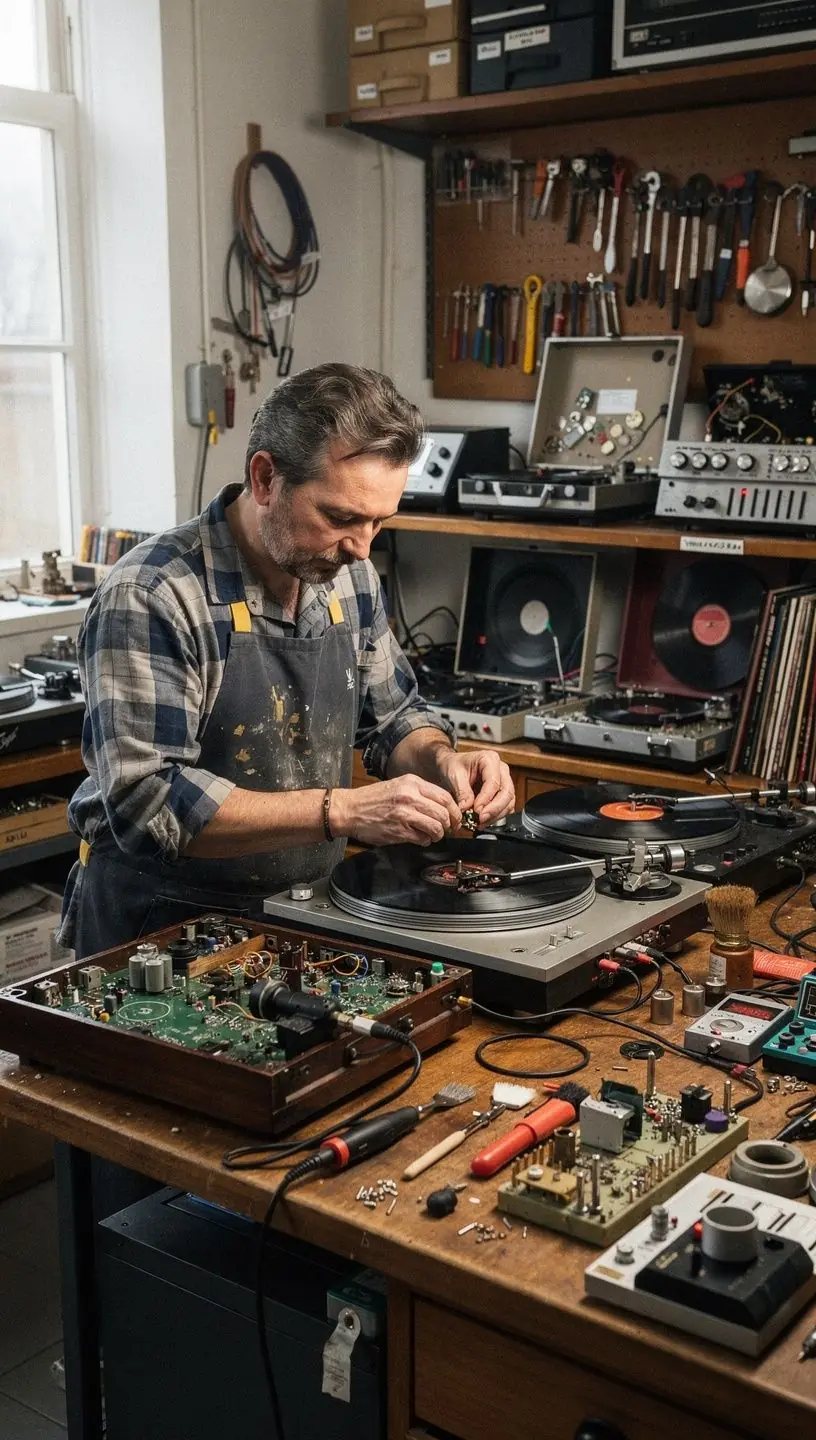 Dust's effect on vinyl sound quality explained