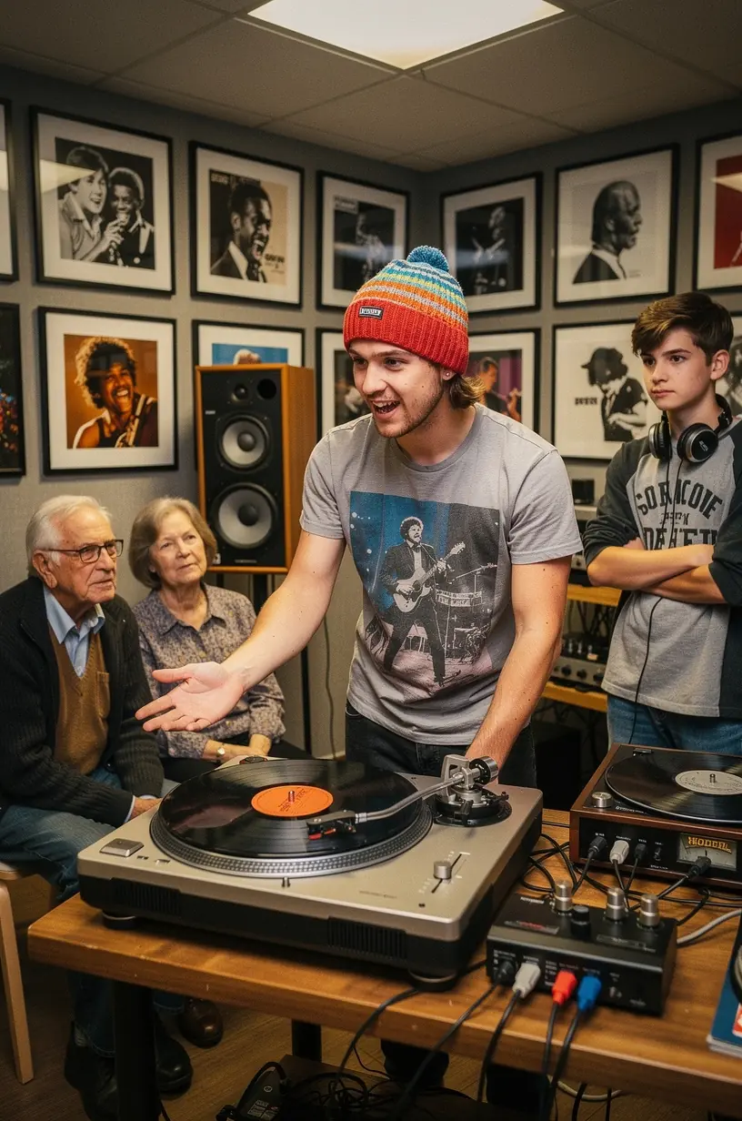 Analyzing hum in turntable systems for repair